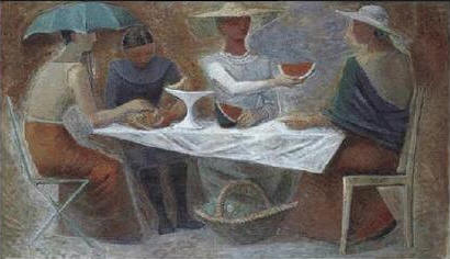 Massimo Campigli, Mangiatrici di Cocomero